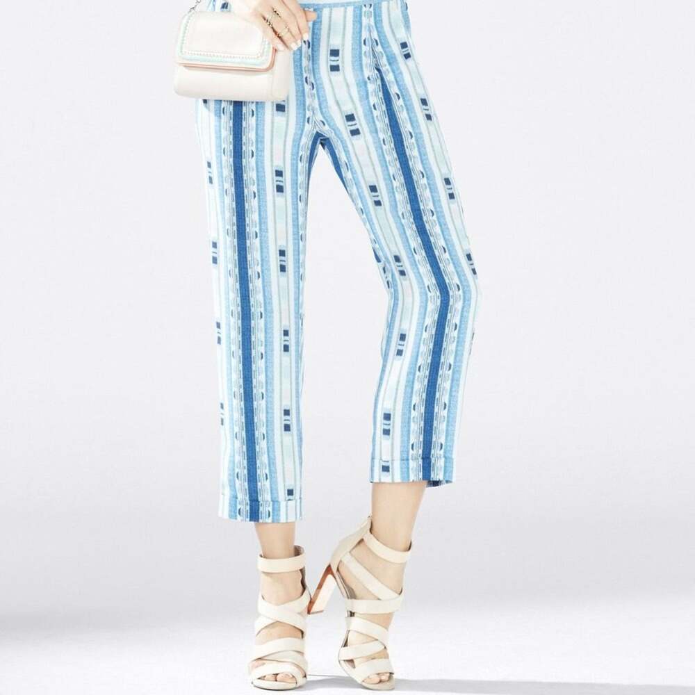 BCBGMAXAZRIA Cropped Cedric Pants Sm